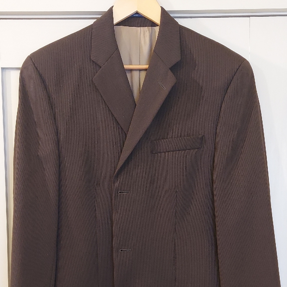 Polo by Ralph Lauren Brown Sport Coat with Tailored Silhouette